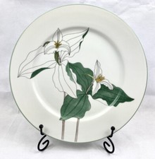 Block Spal Dinner Plate 10.5 inches Trillium by Mary Lou Goertzen 1981 Rare