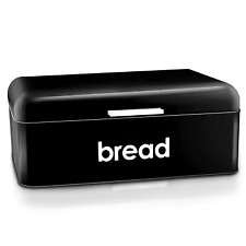 Black Retro Kitchen Bread Bin