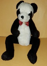 Ty Beanie Attic Treasure Easton Vintage Style Panda Bear Plush Toy  yr 2000