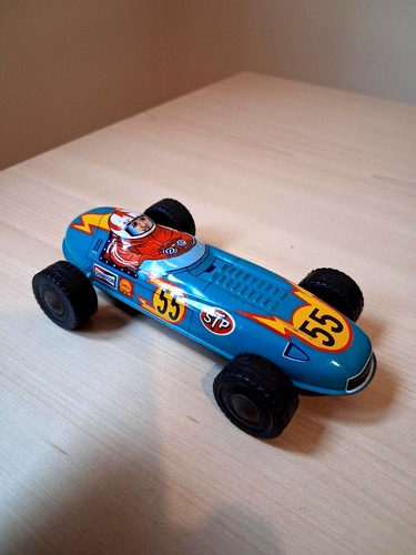 Vintage racing car - no.55, tin