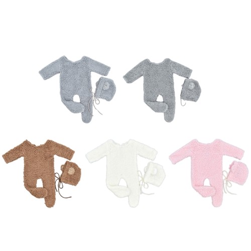 Baby photo props - baby, bear