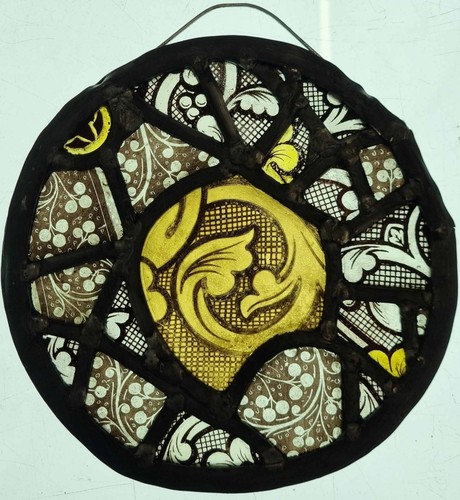Stained and painted glass