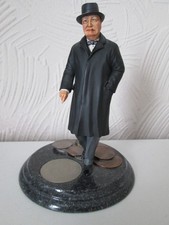 WINSTON CHURCHILL FIGURINE - FROM THE ROYAL MINT