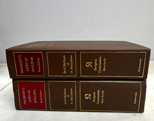 Halsbury laws england - of,