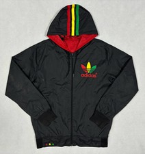 Adidas Originals Reversible Rasta Mens Track Top / Jacket Size: Adults Large