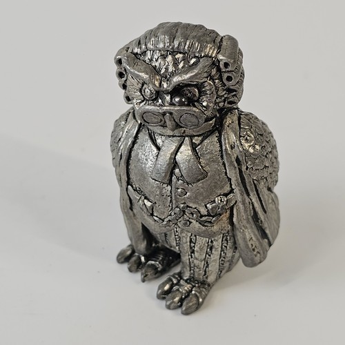 Williams pewter owl - e,