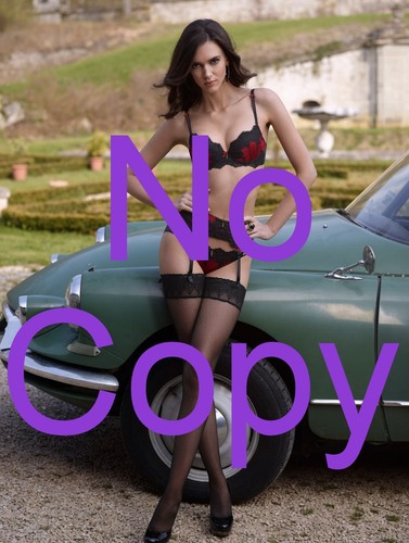 Citroen pretty girl - girl, in