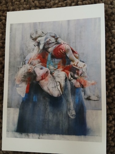 Aleppo art card postcard - art,