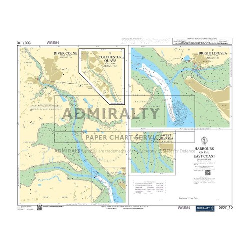 Admiralty small craft chart - admiralty,