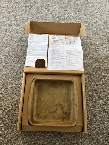 Boxed pampered chef stoneware - chef,
