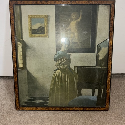 Vintage johannes vermeer lady - johannes,