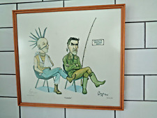 Signed Limited Edition Print Bryn Parry c1989 Casualty Framed 17 x 15.5ins Used