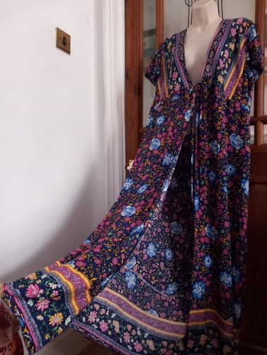 Vtg look indian block - vtg, print