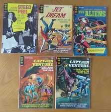 Gold Key Lot of 5 Silver Age Comics (4 are #1’s, 1 is #2) 1966-1968)