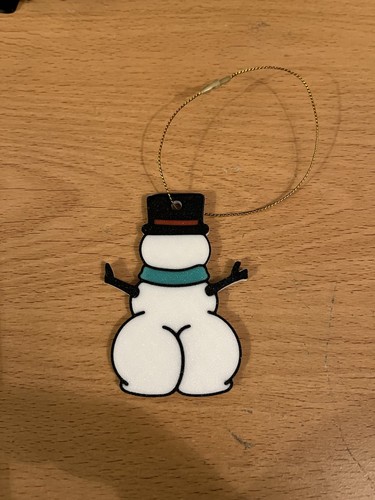Cheeky snowman christmas tree - cheeky,