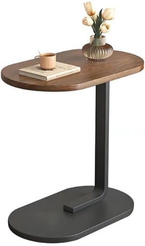 Compact sofa side table - compact, shaped