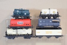 TRIANG HORNBY WRENN RAKE of 6 GWR MURGATROYD'S UD ICI TANK & LMS MILK WAGON om