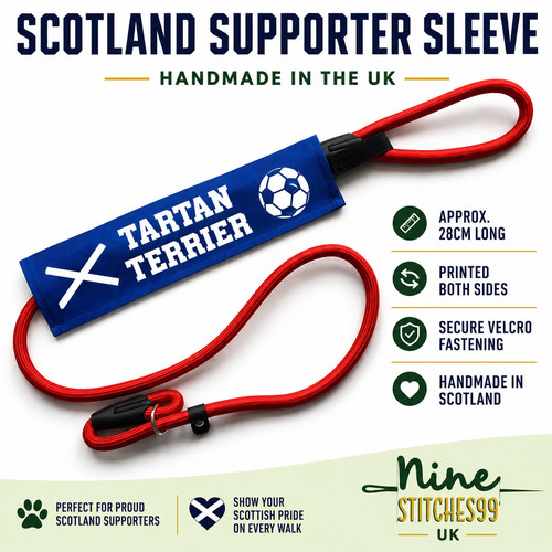 Scotland dog lead - dog, sleeve