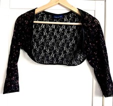 Vintage Debenhams Black Lace