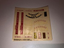 1/25 ERTL DECALS FOR MACK LE CONVOY RUBBER DUCK MODEL TRUCK