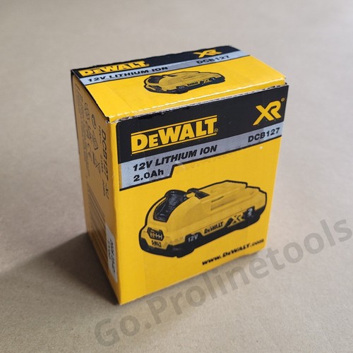 Dewalt dcb127 12v 0ah - dcb127-xj, xr