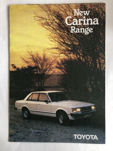 Toyota carina range brochure - toyota,