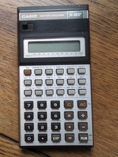 Vintage Casio Fx-100 Scientific Calculator Spares Or Repair
