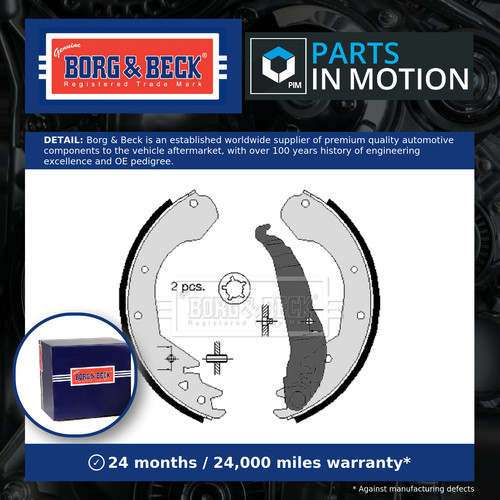 Brake shoes set - shoes, opel