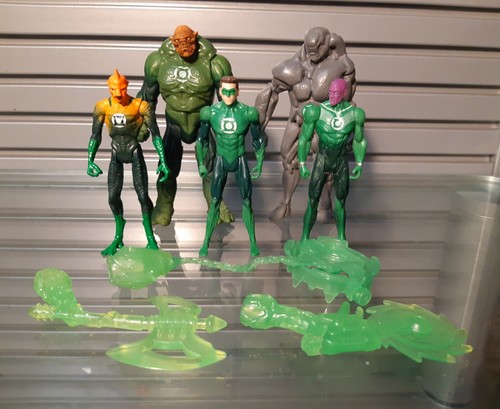 Green lantern figures - green, dc