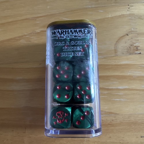 Orcs goblins dice set - set, sealed