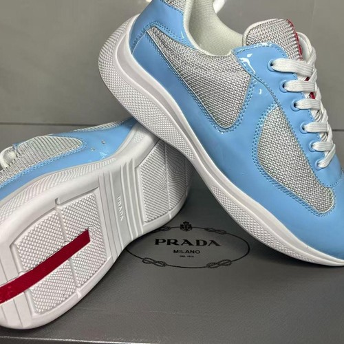 Prada men blue and silver - men's,