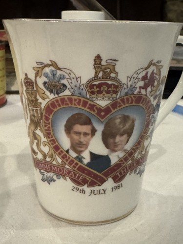 Vintage english coronation mug - coronation,