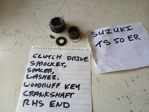 Suzuki ts50er clutch primary - ts50er,