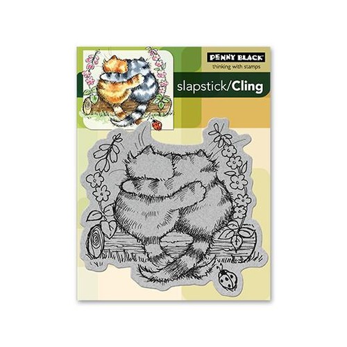 Penny black cling rubber - black,