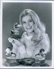 Blonde Singer Or Actress Poses