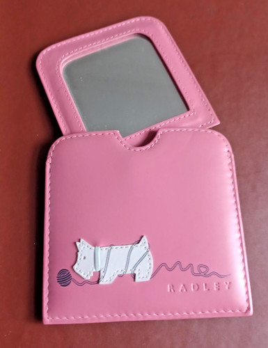 Radley pink leather dog - pink,