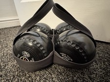 Thomas Taylor Bowls Ace size 4 M-X88359 Set Of 4 Lawn Bowls with carrier 