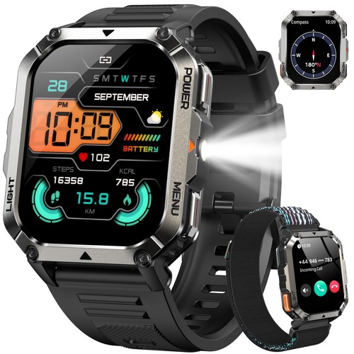 Military smart watch for men - military,