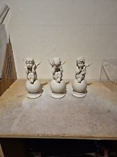 Three Wise Guardian Angel Figurine Cherubs Statue Ornament Sculpture (I8)