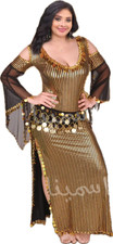 Saidi Black/Gold Belly dance