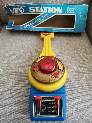 Vintage ufo station - space, age