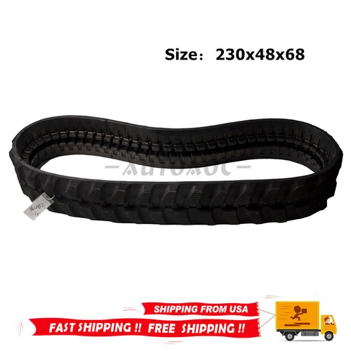 1pcs rubber track - 1pcs, 230x48x68