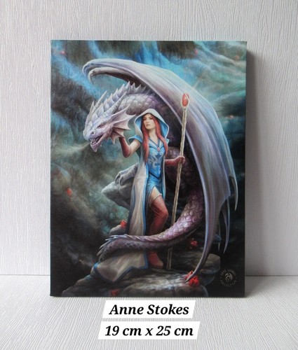 Dragon wall art canvas anne - art, by