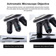 High Power Microscope Lens Achromatic Objective 60X For Laboratory