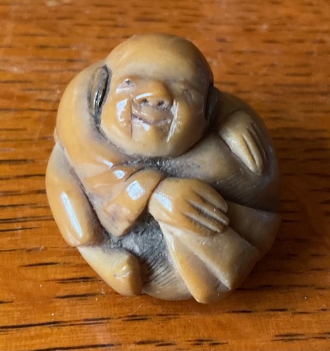 Vintage hand carved tagua - vintage, nut