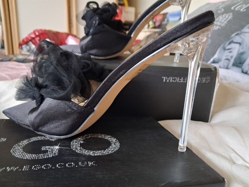 Ego ladies black - tuille, mules