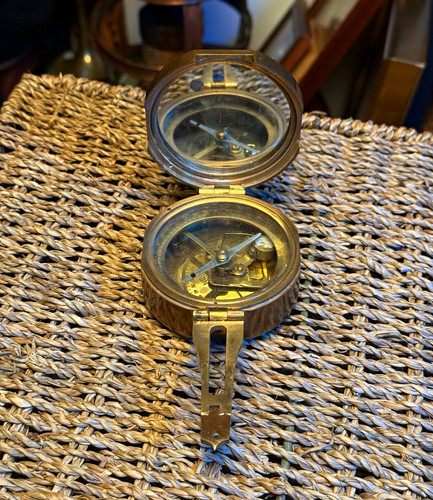 Rare vintage brass surveying - rare,