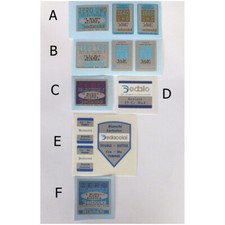 Dedacciai decal set choices of