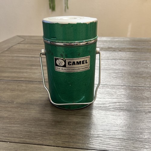 Vintage camel green vacuum - vintage,