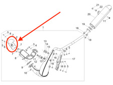 GENUINE DERBI SENDA GILERA SMT